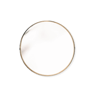 Rooms bathroom circle mirror