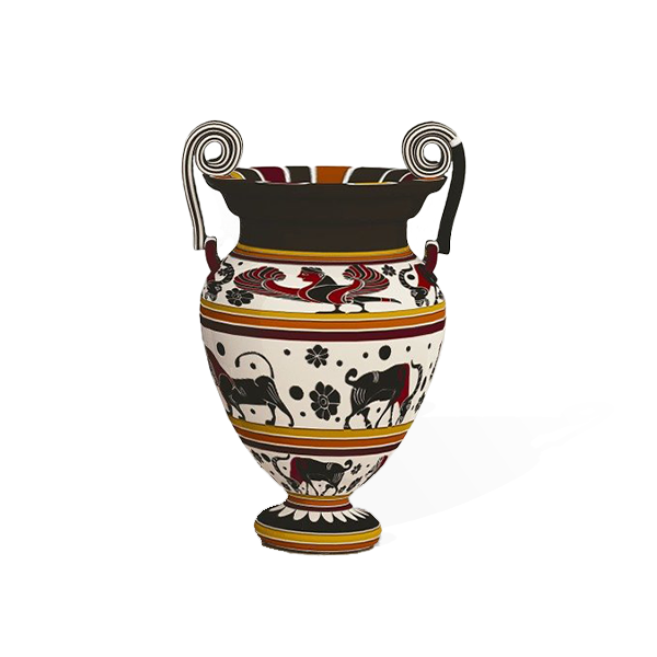 egyptian brown vase egyptian brown vase